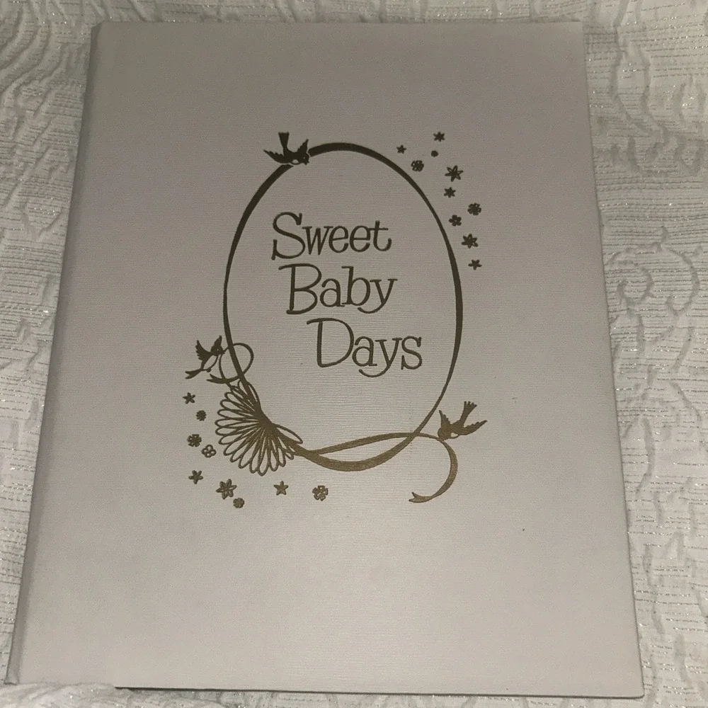 Vintage Sweet Baby Days Baby Record Book Through Baby's First Years Dr Dafoe